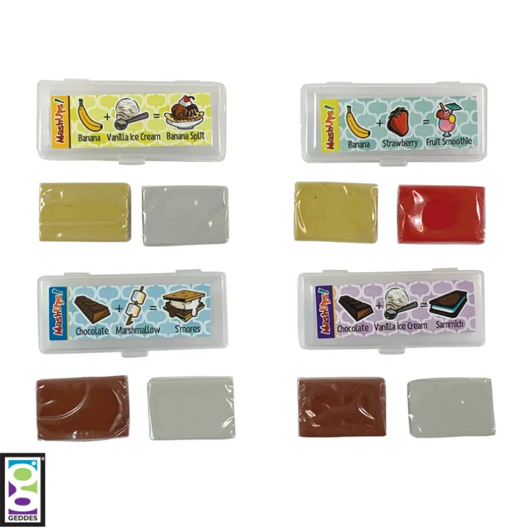 Mash Up Scented Kneaded Erasers - 24 per display