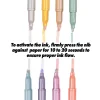 Metallic Glitter Highlighters - 24 per display