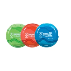 Mini Dual ID Pencil Sharpeners and Erasers - 24 per box