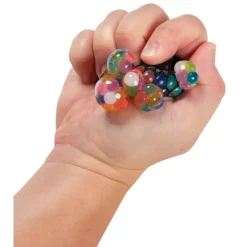 Mini Rainbow Mesh Blobbles Squeeze Balls - 24 per bag