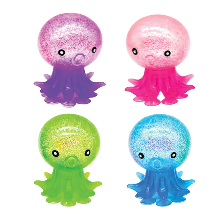 Octopus Sucker Toys - 12 per Display