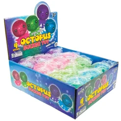 Octopus Sucker Toys - 12 per Display