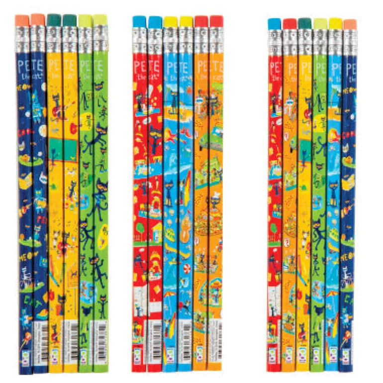 Pete The Cat Pencils - 36 per pack