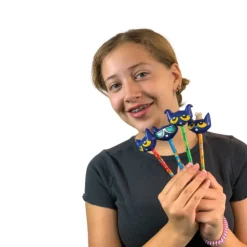 Pete the Cat Squishy Top Pen - 12 per tub