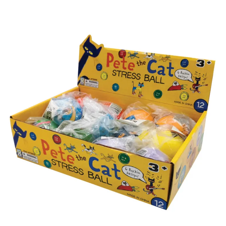 Pete The Cat Stress Ball - 12 per display