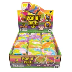 Pop ‘n’ Dice Cubes - 12 per display