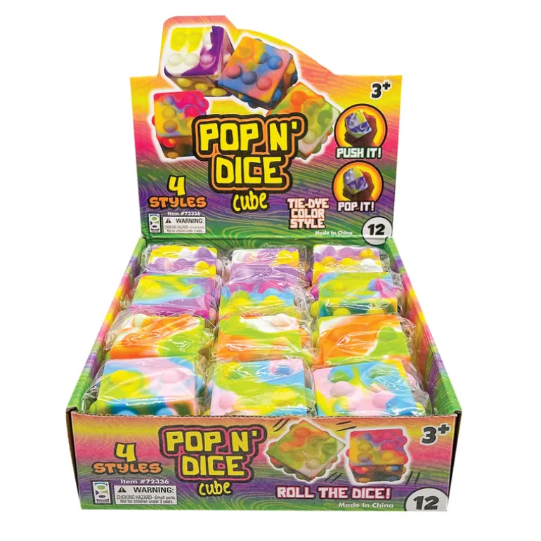 Pop ‘n’ Dice Cubes - 12 per display