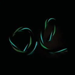 Rainbow Glow-in-the-Dark Noodle Fidget Toys - 12 per bag