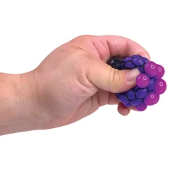 Rainbow Mesh Squeeze Balls - 24 per display