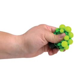Rainbow Mesh Squeeze Balls - 24 per display