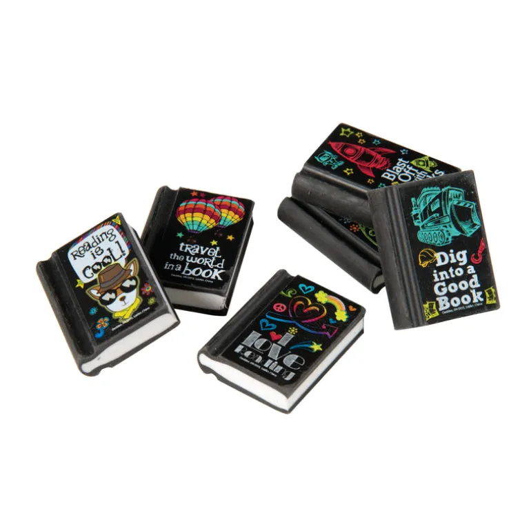 Reading Rocks! Erasers - 48 per box