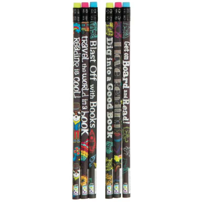 Reading Rocks! Pencils - 72 per bag