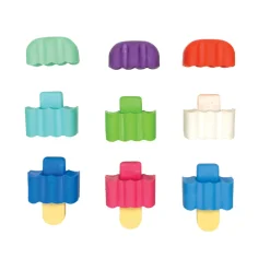 Scented 3D Ice Cream Bar Erasers - 48 per bag