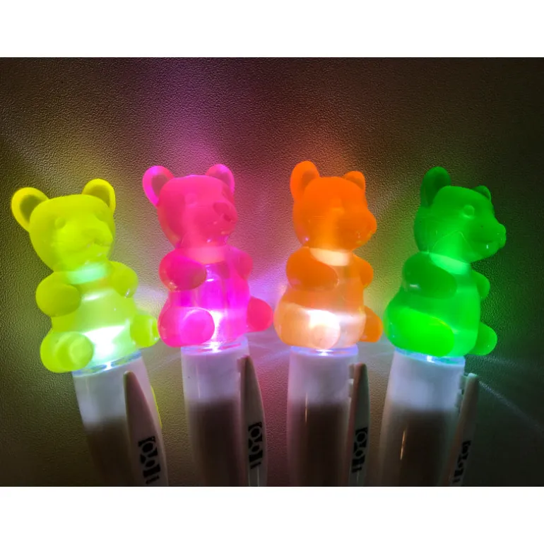 Scented Gummy Bear Light-Up Highlighters - 24 per display