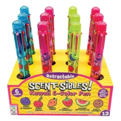 Scent-sibles Kawaii 6-color Pen - 12 per Display
