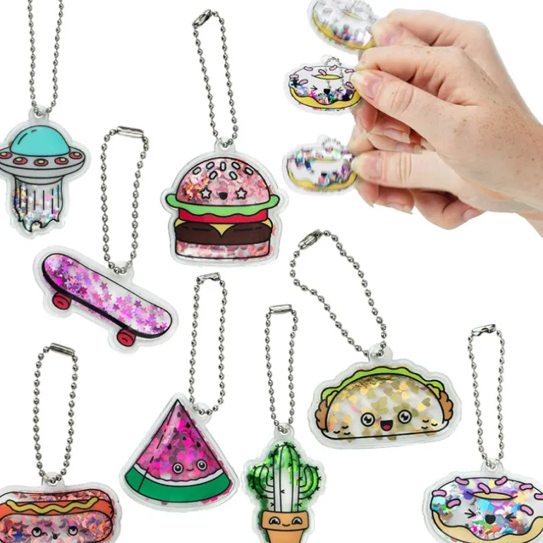 Shaker Charm Keychain - 100 per bag
