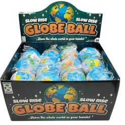 Slow Rise Globe Balls - 24 per display
