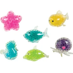 Small Sealife Boba Ball Toys - 24 per display