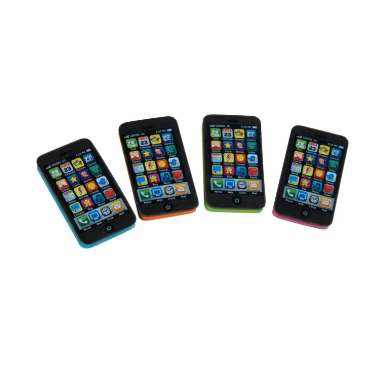 Smart Phone Erasers - 24 per display