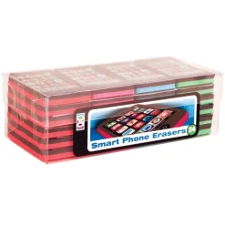 Smart Phone Erasers - 24 per display