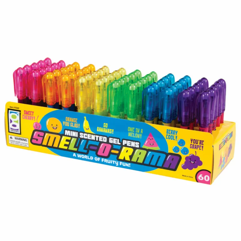 Smell-O-Rama Mini Scented Gel Pens - 60 per display