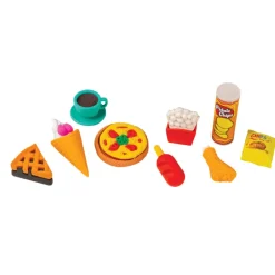 Snack Attack II 3D Erasers - 54 per bag