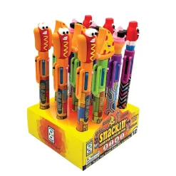 Snackin Scented 6 Color Pen - 12 per display