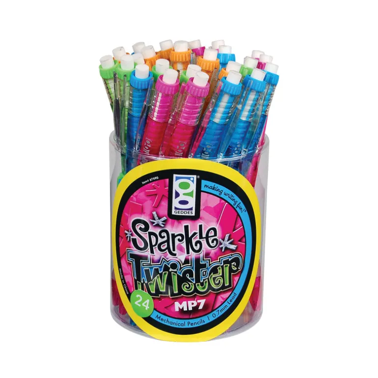 Sparkle Twister 0.7mm Mechanical Pencils - 24 per tub