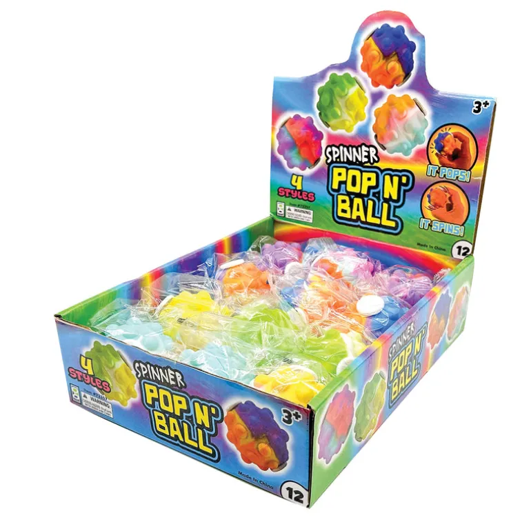 Spinner Pop ‘N’ Balls - 12 per display