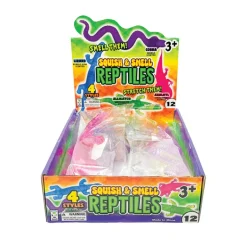Squish ‘n’ Smell Reptiles - 12 per display