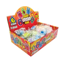 Squishy Eraser Friends - 36 per display