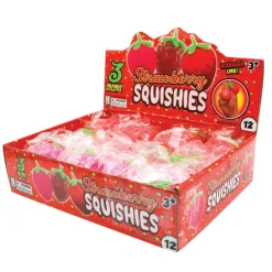 Strawberry Squishies - 12 per display