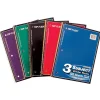 3-Subject Spiral Notebook - Wide Rule - 24 per case