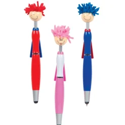 Super Hero MopToppers™ Stylus Pens - 18 per tub
