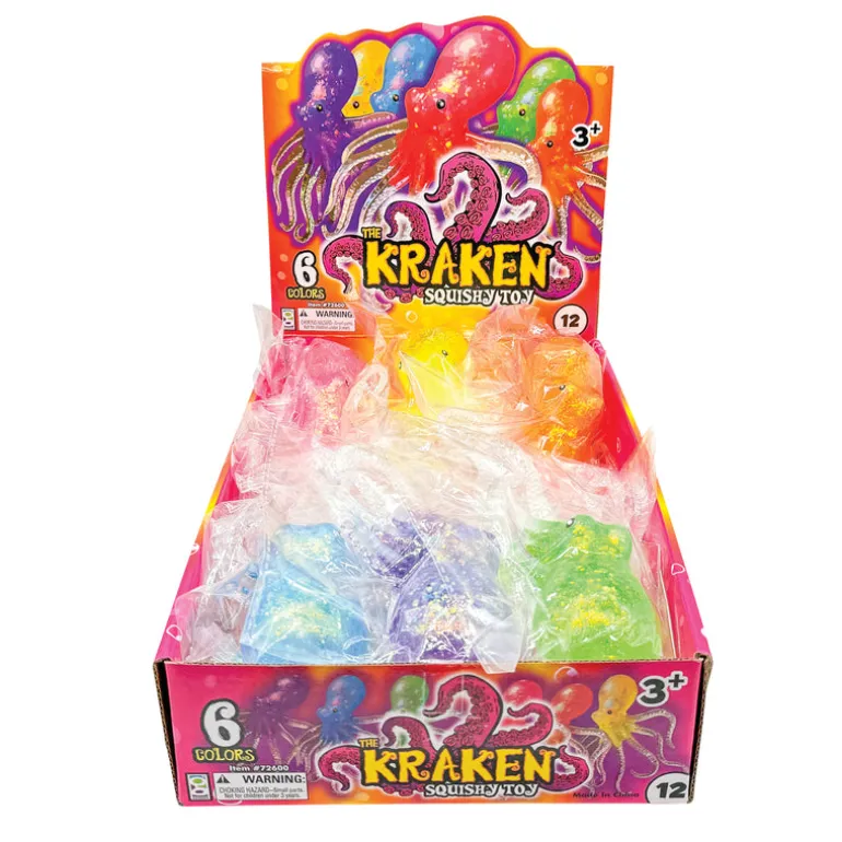The Kraken Squishy Toys - 12 per box