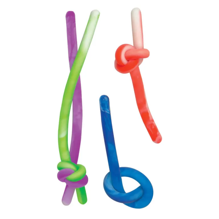 Tie Dye Noodles Fidget Toy - 12 per bag