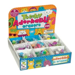 Totally Adorkable Erasers - 144 per bag