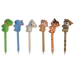 Wild Ones Cuddle Plush Pens - 18 per tub