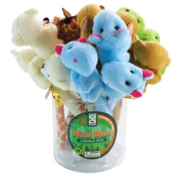 Wild Ones Cuddle Plush Pens - 18 per tub